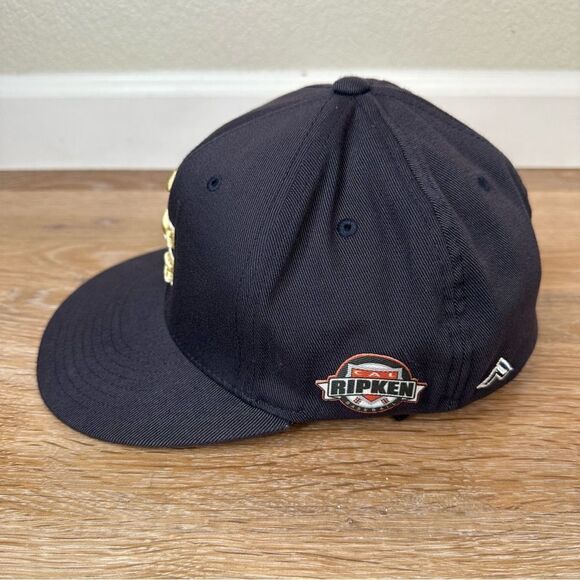 EG Cal Ripken Navy Blue Baseball Fitted Hat, Size 6 7/8- 7 3/8 - Picture 4 of 12